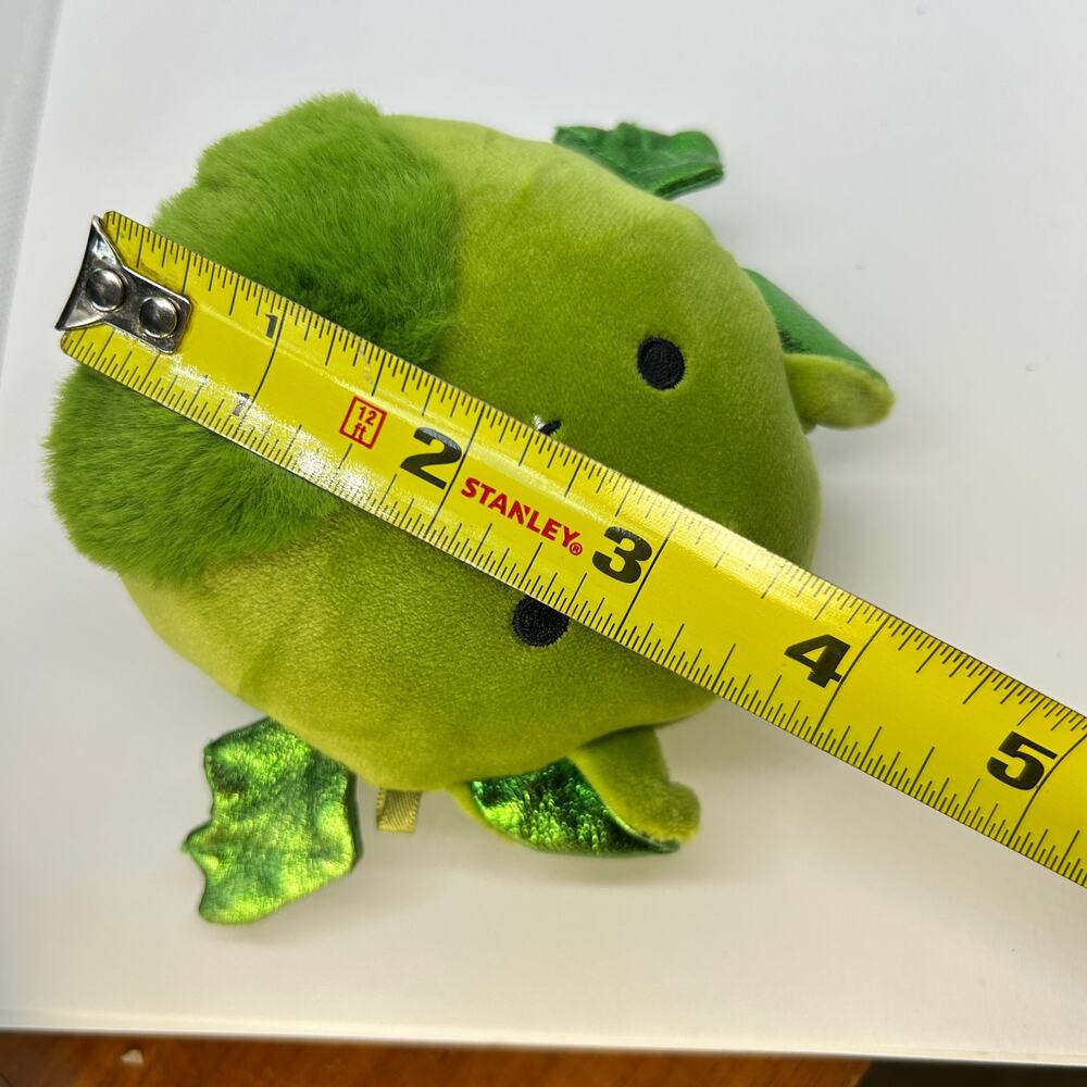 Squishmallow Rosemary 4 Inch Green Bat Plush Toy - Picture 10 of 10